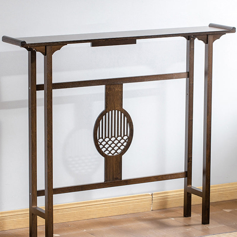 Tavolo della console moderna della metà del secolo tavolo da rettangolo di rettangolo