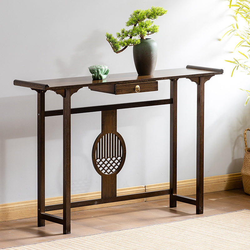 Tavolo della console moderna della metà del secolo tavolo da rettangolo di rettangolo