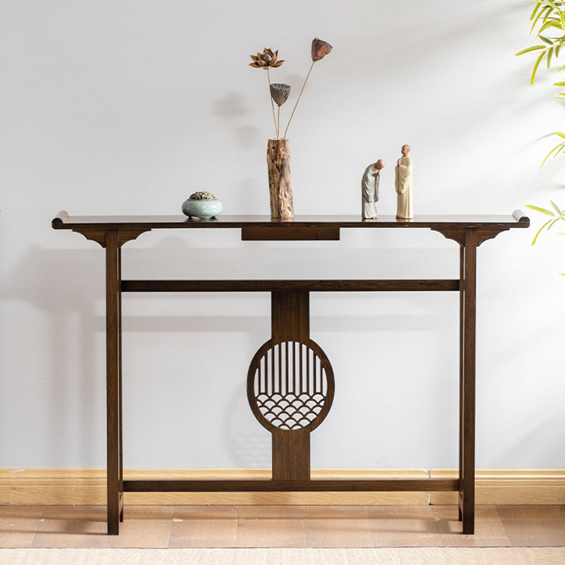 Tavolo della console moderna della metà del secolo tavolo da rettangolo di rettangolo