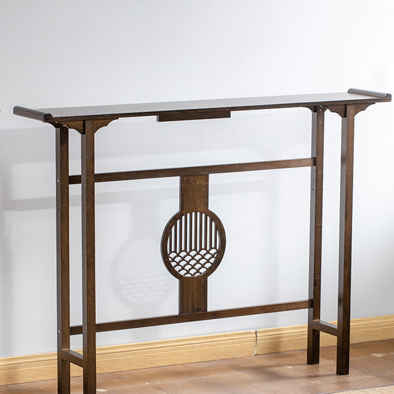 Tavolo della console moderna della metà del secolo tavolo da rettangolo di rettangolo