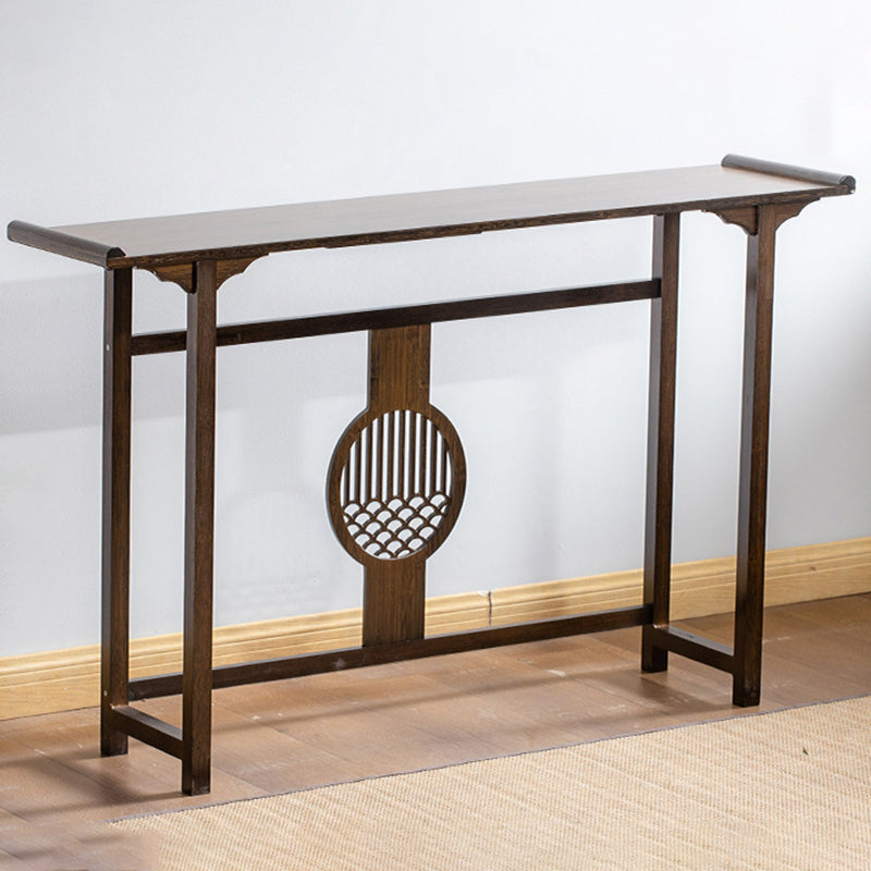 Tavolo della console moderna della metà del secolo tavolo da rettangolo di rettangolo