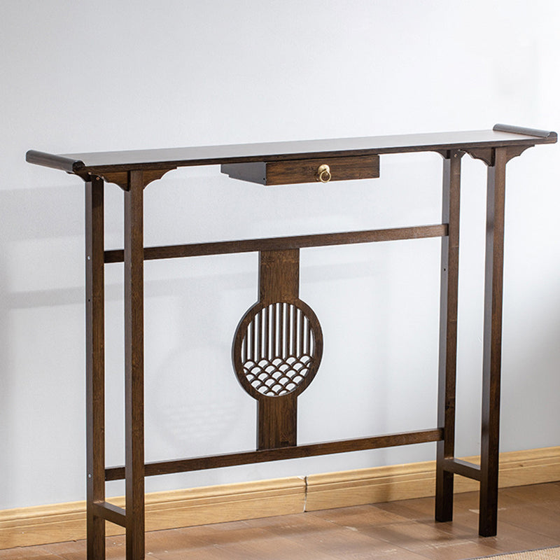 Tavolo della console moderna della metà del secolo tavolo da rettangolo di rettangolo