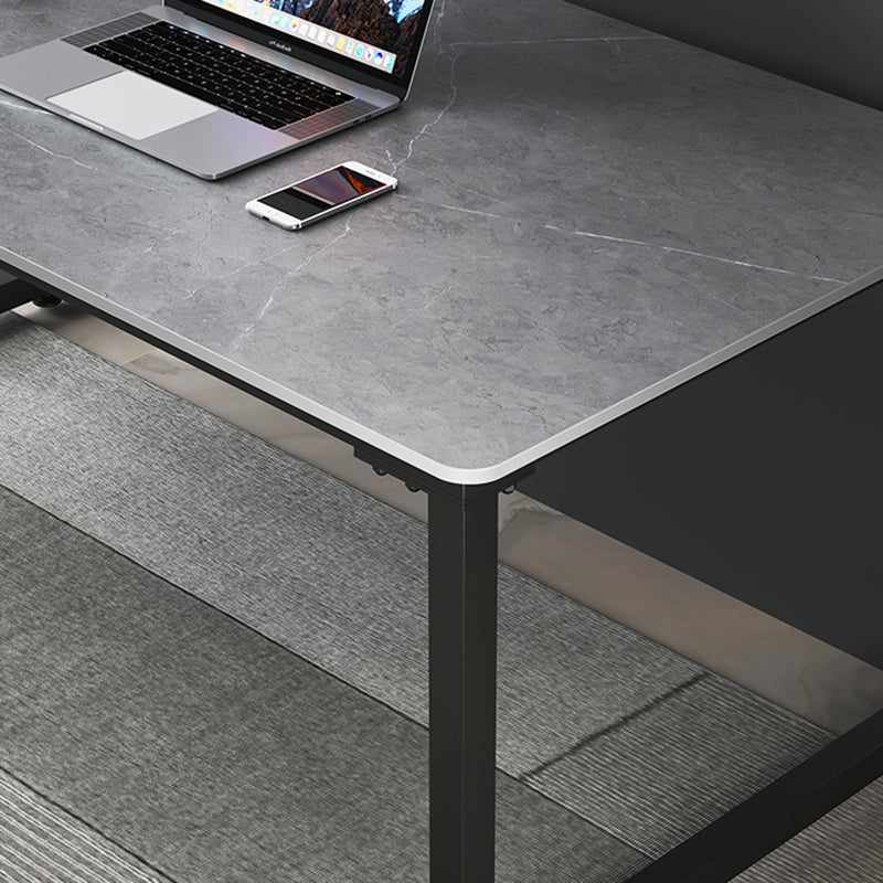 Industrieel schrijfbureau rechthoekige stenen bureau voor thuis