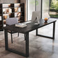 Industrial Solid Wood Writing Desk Rechthoekige Sled Office Desk