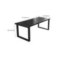 Industrial Solid Wood Writing Desk Rechthoekige Sled Office Desk