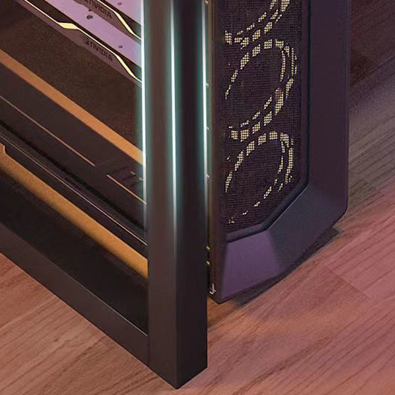 Escritorio de escritura de madera y acero artificiales escritorio de computadora industrial para dormitorio