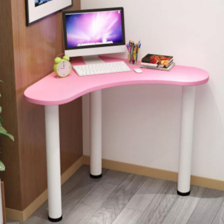 Houten schrijfbureau eigentijdse kantoorbureau met metalen benen