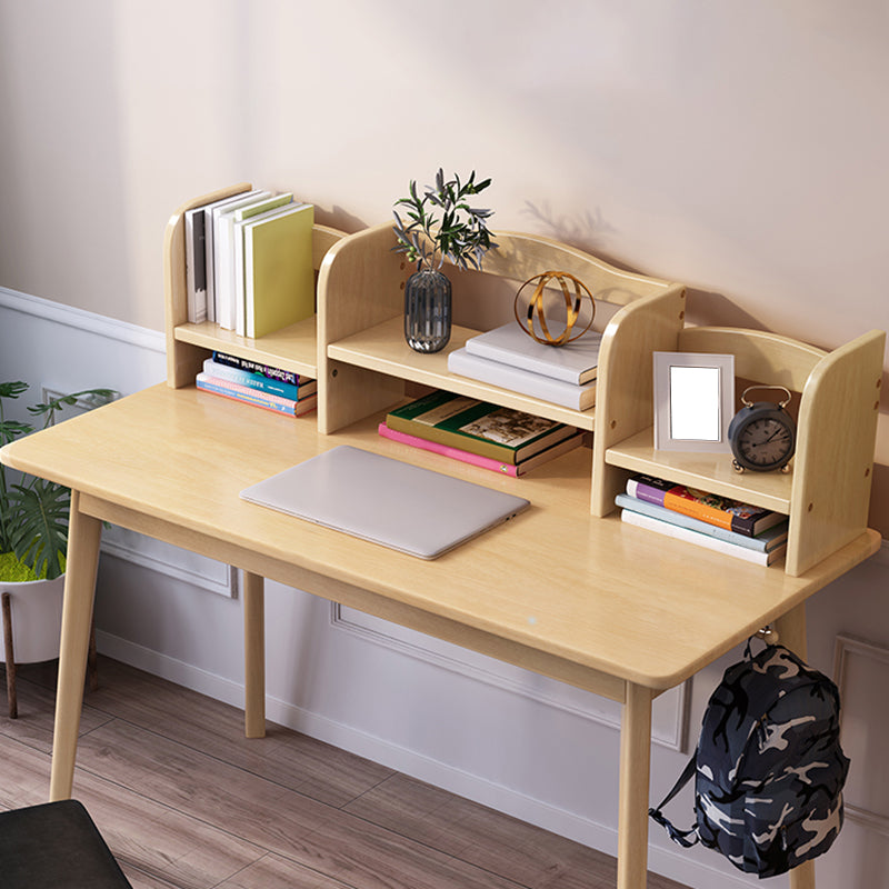 10.5" W Bookshelf Modern Wooden Geometric Bookcase for Home Office