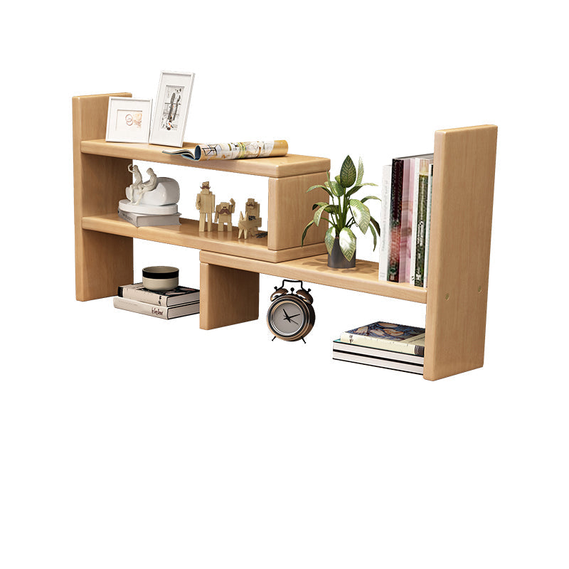 10.5" W Bookshelf Modern Wooden Geometric Bookcase for Home Office