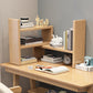 10.5" W Bookshelf Modern Wooden Geometric Bookcase for Home Office