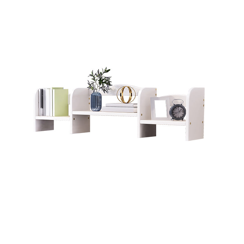 10.5" W Bookshelf Modern Wooden Geometric Bookcase for Home Office