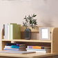 10.5" W Bookshelf Modern Wooden Geometric Bookcase for Home Office
