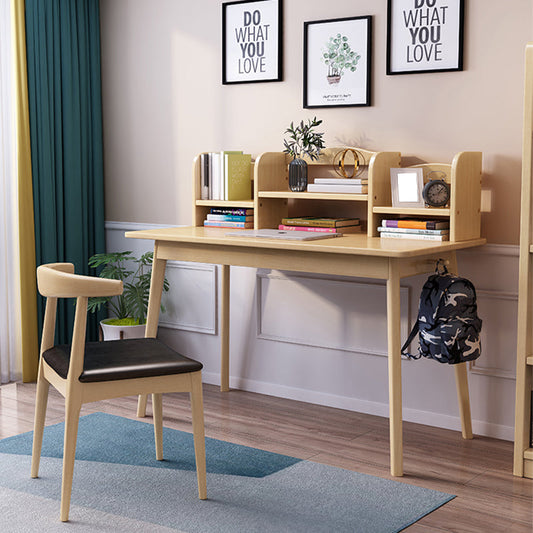 10.5" W Bookshelf Modern Wooden Geometric Bookcase for Home Office