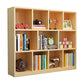 Contemporary Closed Back Book Shelf Wood Horizontal Bookshelf for Office Clearhalo 'Bookcases' 'furn' 'furn_bookcases' 'Furniture' 'Office Furniture' 6343035