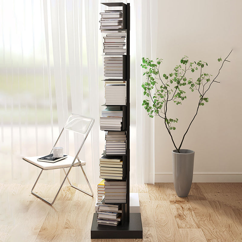 Contemporary Steel Bookshelf Geometric Shelf Bookcase for Study Room Clearhalo 'Bookcases' 'furn' 'furn_bookcases' 'Furniture' 'Office Furniture' 6343075