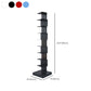 Contemporary Steel Bookshelf Geometric Shelf Bookcase for Study Room Clearhalo 'Bookcases' 'furn' 'furn_bookcases' 'Furniture' 'Office Furniture' 6343094