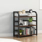 Metal Open Shelf Bookcase Shelves Included Etagere Bookshelf for Study Room