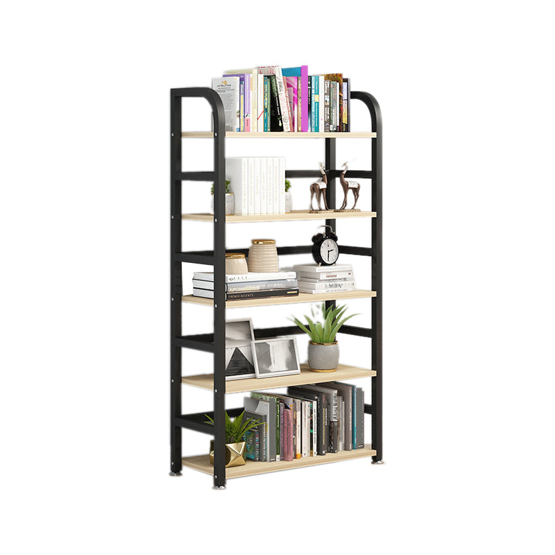 Metal Open Shelf Bookcase Shelves Included Etagere Bookshelf for Study Room
