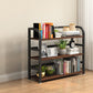 Metal Open Shelf Bookcase Shelves Included Etagere Bookshelf for Study Room