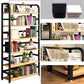 Metal Open Shelf Bookcase Shelves Included Etagere Bookshelf for Study Room