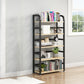 Metal Open Shelf Bookcase Shelves Included Etagere Bookshelf for Study Room