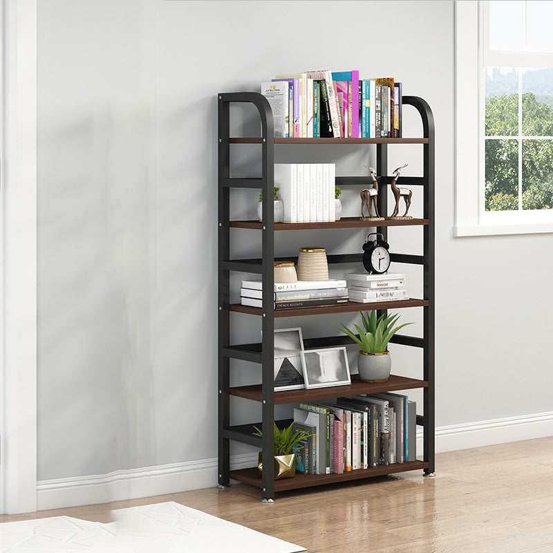 Metal Open Shelf Bookcase Shelves Included Etagere Bookshelf for Study Room