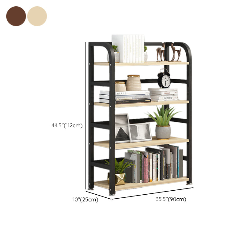 Metal Open Shelf Bookcase Shelves Included Etagere Bookshelf for Study Room