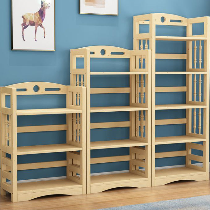 Etagere Vertical Modern Book Shelf Natural Wooden Shelf Bookcase for Study Room Clearhalo 'Bookcases' 'furn' 'furn_bookcases' 'Furniture' 'Office Furniture' 6343376