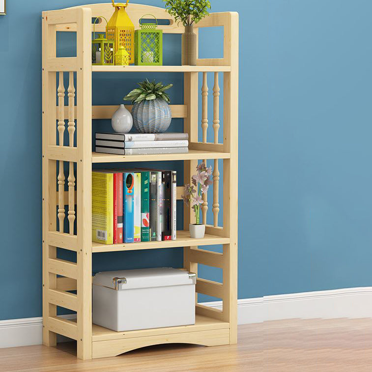 Etagere Vertical Modern Book Shelf Natural Wooden Shelf Bookcase for Study Room Clearhalo 'Bookcases' 'furn' 'furn_bookcases' 'Furniture' 'Office Furniture' 6343383