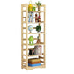 Etagere Vertical Modern Book Shelf Natural Wooden Shelf Bookcase for Study Room Light Wood Clearhalo 'Bookcases' 'furn' 'furn_bookcases' 'Furniture' 'Office Furniture' 6343384