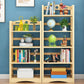 Etagere Vertical Modern Book Shelf Natural Wooden Shelf Bookcase for Study Room Clearhalo 'Bookcases' 'furn' 'furn_bookcases' 'Furniture' 'Office Furniture' 6343390