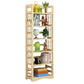 Etagere Vertical Modern Book Shelf Natural Wooden Shelf Bookcase for Study Room Natural Clearhalo 'Bookcases' 'furn' 'furn_bookcases' 'Furniture' 'Office Furniture' 6343394