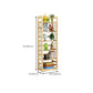 Etagere Vertical Modern Book Shelf Natural Wooden Shelf Bookcase for Study Room Clearhalo 'Bookcases' 'furn' 'furn_bookcases' 'Furniture' 'Office Furniture' 6343404