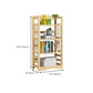 Etagere Vertical Modern Book Shelf Natural Wooden Shelf Bookcase for Study Room Clearhalo 'Bookcases' 'furn' 'furn_bookcases' 'Furniture' 'Office Furniture' 6343406