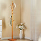 Árbol de pasillo de 69 "de altura With Hooks Hall Stand Modern Wood Courper de madera maciza