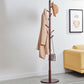 Árbol de pasillo de 69 "de altura With Hooks Hall Stand Modern Wood Courper de madera maciza