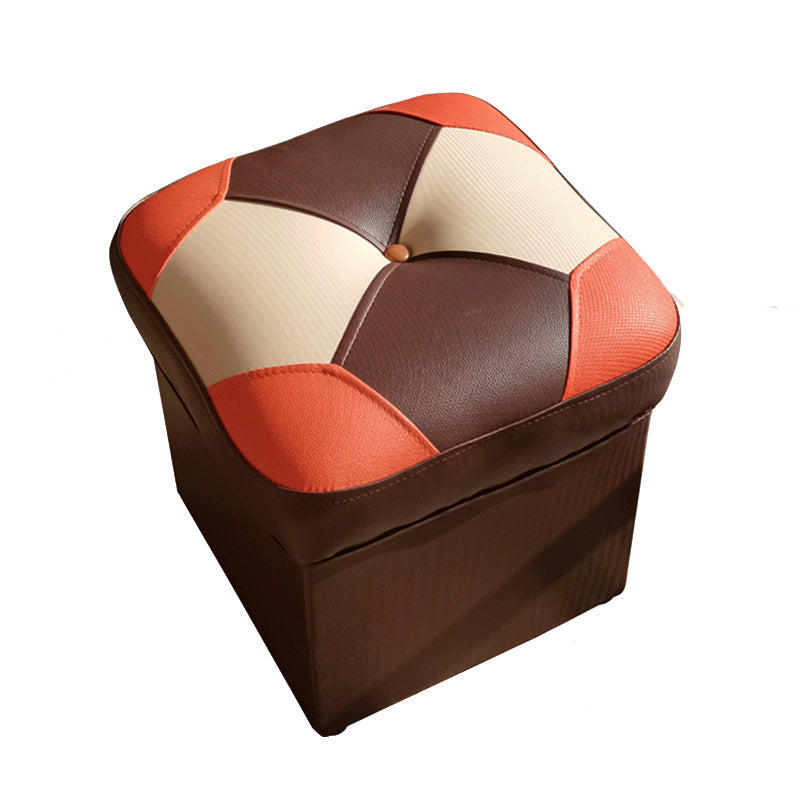 Modern Color Piece Standard Water Resistant Square Standard for Drawing Room Clearhalo 'furn' 'furn_ottomans_poufs' 'Furniture' 'Living Room Furniture' 'Ottomans & Poufs' 'ottomans_poufs' 6344593
