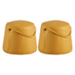 Orange Modern Pouf Tear Resistant Pure Color Pouf for Living Room Yellow 2 Piece Set Clearhalo 'furn' 'furn_ottomans_poufs' 'Furniture' 'Living Room Furniture' 'Ottomans & Poufs' 'ottomans_poufs' 6344634
