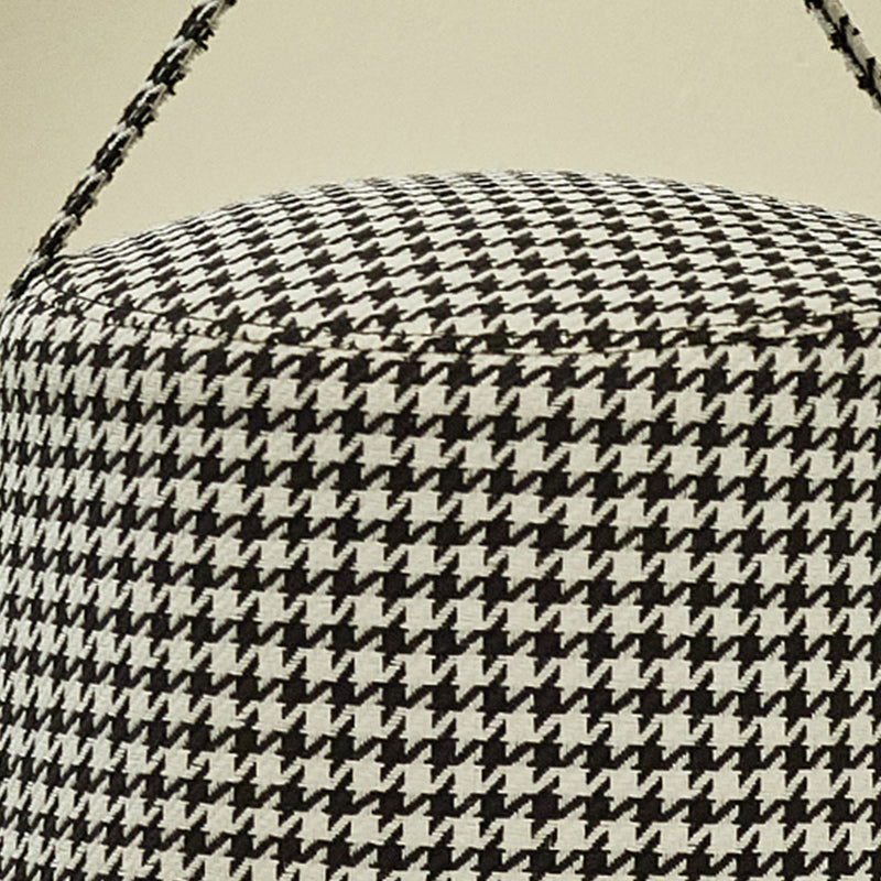 Orange Modern Pouf Tear Resistant Pure Color Pouf for Living Room Clearhalo 'furn' 'furn_ottomans_poufs' 'Furniture' 'Living Room Furniture' 'Ottomans & Poufs' 'ottomans_poufs' 6344646