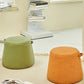 Orange Modern Pouf Tear Resistant Pure Color Pouf for Living Room Clearhalo 'furn' 'furn_ottomans_poufs' 'Furniture' 'Living Room Furniture' 'Ottomans & Poufs' 'ottomans_poufs' 6344652