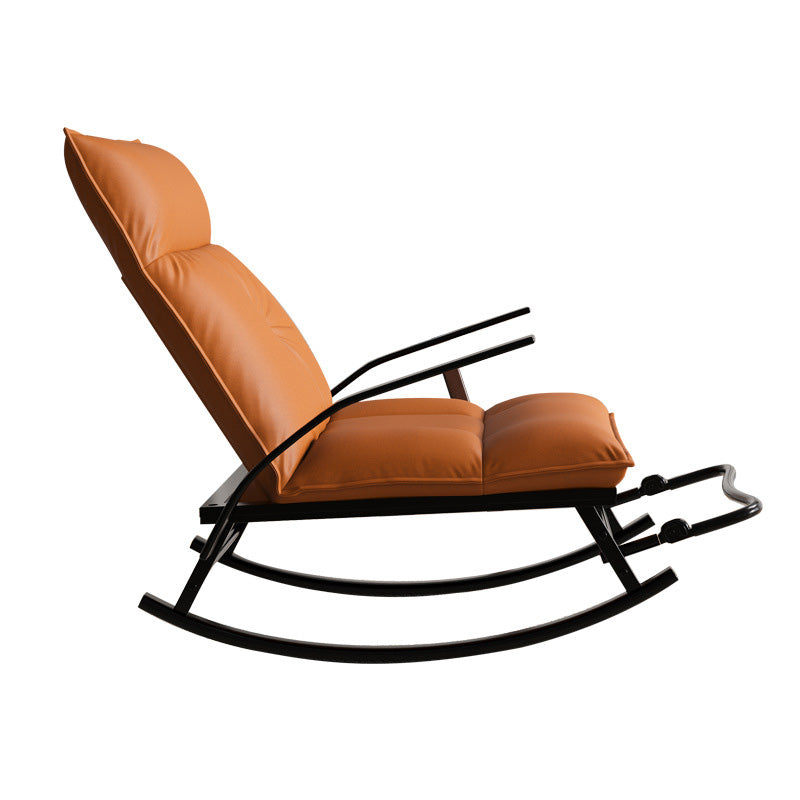 Sedia a dondolo singolo interno sedia a dondolo in stile moderno per pausa