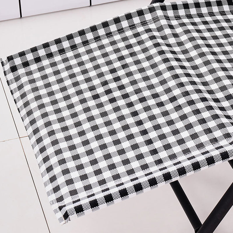 Chaise à bascule en coton moderne allongé avec oreiller pour le salon