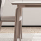 Modern Sintered Stone Top Table Rectangle Table with Metal Base Clearhalo 'Dining Tables & Seating' 'Dining Tables' 'dining_table' 'furn' 'furn_dining_table' 'Furniture' 'Kitchen & Dining Furniture' 6347146