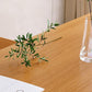 Rectangle Acrylic Base Dining Table Modern Pine Wood Table for Dining Room