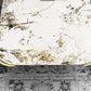 Glam Sintered Stone Dining Table Pedestal Base Casual Dining Table for Dining Room