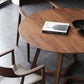 Round Double Base Dining Table Modern Pine Wood Table for Kitchen Clearhalo 'Dining Tables & Seating' 'Dining Tables' 'dining_table' 'furn' 'furn_dining_table' 'Furniture' 'Kitchen & Dining Furniture' 6347362