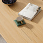Modern Dining Table Wooden Oval Table with Wooden Legs for Home Use
