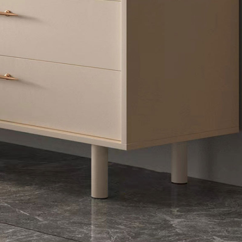 Buffet de buffet glamour 4 tiroirs et armoires de porte portes en verre buffet buffet buffet