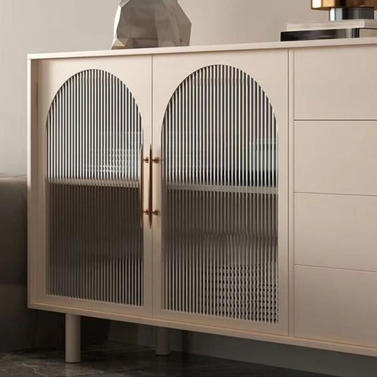 Glam Sideboard buffet 4 cassetti e mobili per porte porte in vetro a buffet sideboard