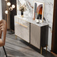 Contemporary Buffet Sideboard Stone Sideboard with Cabinets and Drawers Clearhalo 'buffet_sideboard' 'Buffets & Sideboards' 'furn' 'furn_buffet_sideboard' 'Furniture' 'Kitchen & Dining Furniture' 6347592